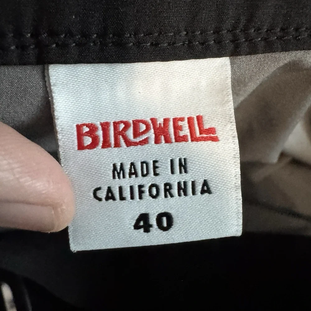 Birdwell Beach Britches Board Shorts Mens 40 Gray Camo Stretch Surf Beach Trunks
